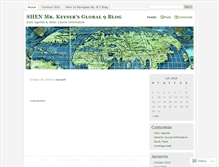 Tablet Screenshot of keyser9.wordpress.com