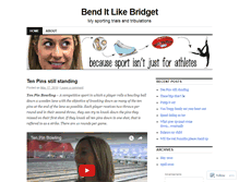 Tablet Screenshot of benditlikebridget.wordpress.com