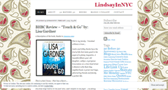 Desktop Screenshot of lindsayinnyc.wordpress.com