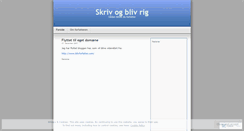Desktop Screenshot of forfatter.wordpress.com