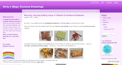 Desktop Screenshot of magicrainbowdreamings.wordpress.com
