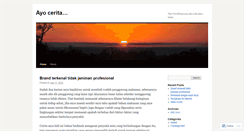 Desktop Screenshot of ceritasijohan.wordpress.com