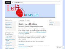Tablet Screenshot of luliasecas.wordpress.com