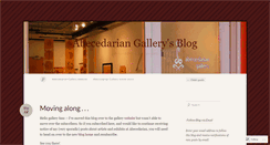 Desktop Screenshot of abecedariangallery.wordpress.com