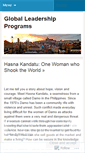 Mobile Screenshot of globalleadershipprograms.wordpress.com