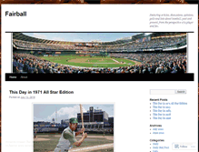 Tablet Screenshot of fairball.wordpress.com