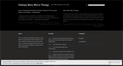 Desktop Screenshot of microthong.wordpress.com