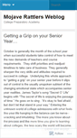 Mobile Screenshot of mojaverattlersblog.wordpress.com