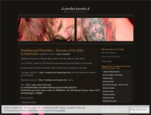 Tablet Screenshot of pinellaskaraoke.wordpress.com
