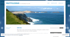 Desktop Screenshot of fruttylicious.wordpress.com
