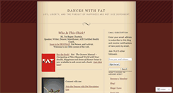 Desktop Screenshot of danceswithfat.wordpress.com