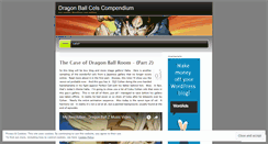 Desktop Screenshot of dragonballcels.wordpress.com