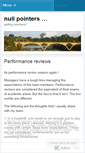 Mobile Screenshot of nullpointers.wordpress.com