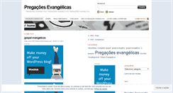 Desktop Screenshot of pregacoesevangelicas.wordpress.com