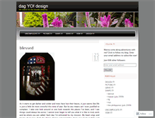 Tablet Screenshot of dagyodesign.wordpress.com