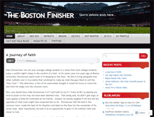 Tablet Screenshot of bostonfinisher.wordpress.com