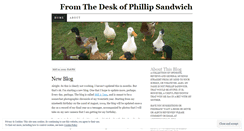 Desktop Screenshot of phillipsandwich.wordpress.com