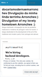 Mobile Screenshot of docariamodernaemarronches.wordpress.com