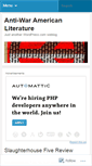 Mobile Screenshot of antiwarlit.wordpress.com
