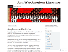 Tablet Screenshot of antiwarlit.wordpress.com