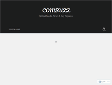 Tablet Screenshot of combuzz.wordpress.com