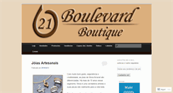 Desktop Screenshot of boulevardboutique.wordpress.com