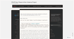 Desktop Screenshot of peacersvp.wordpress.com