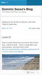 Mobile Screenshot of dominicsessa.wordpress.com
