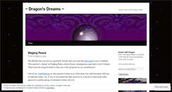 Desktop Screenshot of dragonkatet.wordpress.com