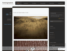 Tablet Screenshot of framingmadrid.wordpress.com