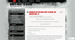 Desktop Screenshot of bibisnexttoblow.wordpress.com