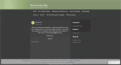 Desktop Screenshot of marissaeyoung.wordpress.com