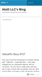 Mobile Screenshot of abd3llc.wordpress.com