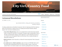 Tablet Screenshot of citygirlcountryfood.wordpress.com