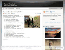 Tablet Screenshot of careercampla.wordpress.com