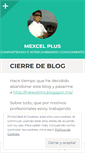 Mobile Screenshot of mexcel.wordpress.com