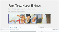 Desktop Screenshot of fairytaleshappyendings.wordpress.com