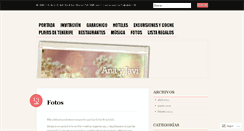 Desktop Screenshot of anayjavi11.wordpress.com