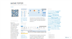 Desktop Screenshot of crmfr.wordpress.com
