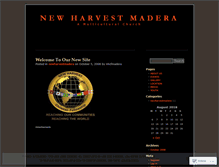 Tablet Screenshot of newharvestmadera.wordpress.com