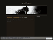 Tablet Screenshot of gojirakingdom.wordpress.com