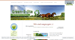 Desktop Screenshot of greenelite.wordpress.com