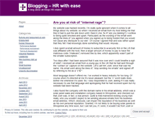 Tablet Screenshot of hrwithease.wordpress.com