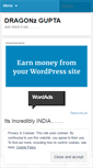 Mobile Screenshot of dragonzgupta.wordpress.com