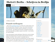 Tablet Screenshot of berlinexil.wordpress.com