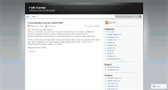 Desktop Screenshot of codegarten.wordpress.com