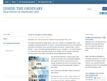 Tablet Screenshot of insidetheordinary.wordpress.com