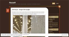 Desktop Screenshot of hazznolzz.wordpress.com