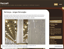 Tablet Screenshot of hazznolzz.wordpress.com