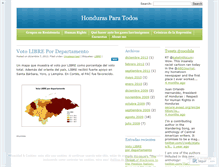 Tablet Screenshot of hondurasparatodos.wordpress.com